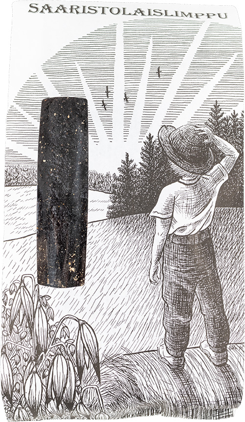 Saaristolaislimppu, juureen leivottu, pakkaus